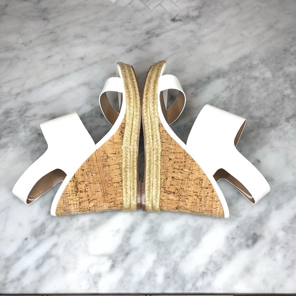 Charles David Shoes - Charles by Charles David NWT White Wedges Sz 8.5
